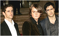 Keane arriving at the awards