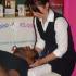 A Dad being pampered