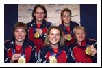 The victorious ladies rink