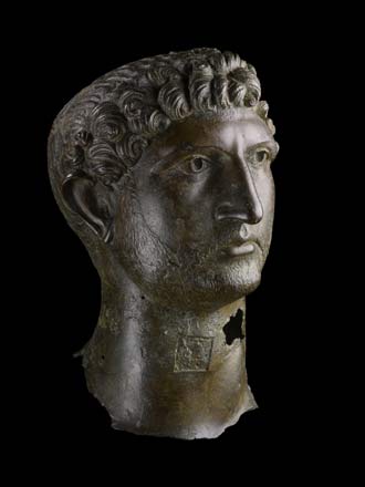 Bronze Torso and head of Hadrian from Beth Shean, date approx after Jewish Revolt (135AD). © The Israel Museum, Jerusalem by John Williams