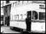 An old-style Sheffield tram