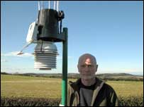 Stewart and his Davis VP2 device