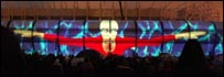 Aquatic centre opening ceremony