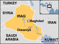 Irak, hartă