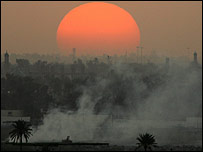 Sun over Baghdad