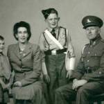 Family Photo During my Fathers Leave. My Brother in his Boys Brigade Uniform. I was about six years old and my brother would be about 12 years old. Family Photo During my Fathers Leave. My Brother in his Boys Brigade Uniform. I was about six years old and my brother would be about 12 years old.
