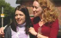Eileen is happy to have Kirsty back from holiday.