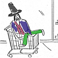 Drawing of a guy