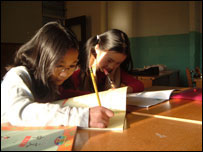 Working in books