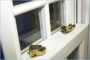 Locks on a window