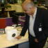 Arvinder tests out his new Tea Maker
