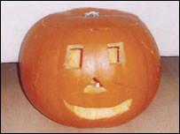 Finished pumpkin
