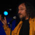 Teesside artist extraordinaire Vin Garbutt presenting the Folk Club Of The Year award