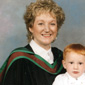 Carol and her children Ross and Ryan width=