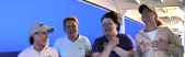 Image of cross-community group members on a ferry