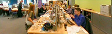 BBC Radio Leeds newsroom