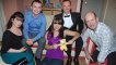 Sally, Stephen, Jayd, Gordon and Billy