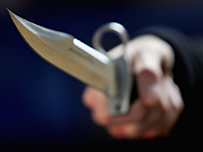 Man holding knife