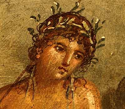 Narcissus wall-painting
