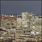 crumbling buildings