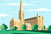Cathedral illustration
