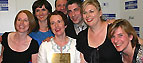 us lot at the Sony Awards
