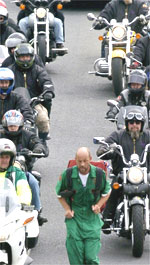 Ray with Bikers