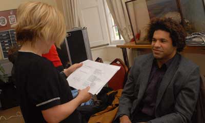 Lowri tests Colin