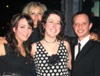 Julie with some of the River City cast