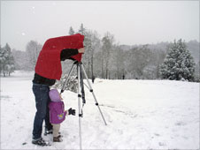 Simon on location