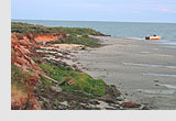 The shoreline