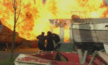 Exploding caravan