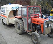 Sark's ambulance