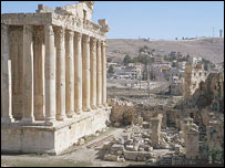 Di tích Baalbek của La Mã tại Lebanon