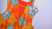 Orange and flower...