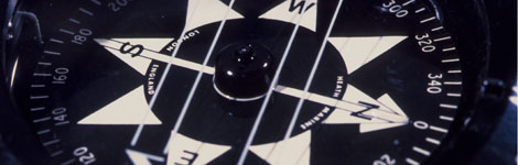 A compass