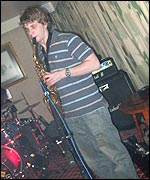 Dan Knight on Sax.