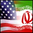 پرچم ايران و آمريکا