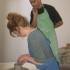 Melissa shows Dev her pottery skills