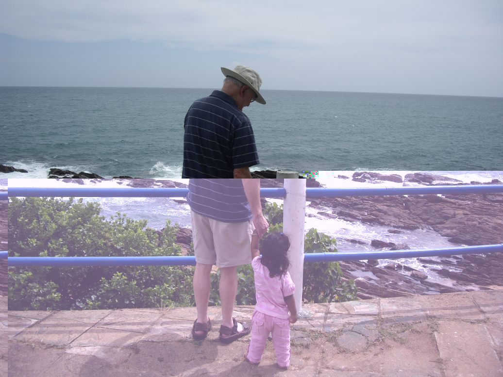 Dad and Isabel