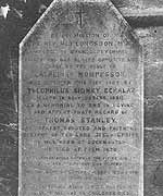 Memorial stone