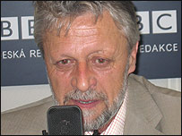 František Bublan ve studiu BBC