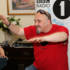 Exec Producer Rhys doing his dancing monkey moves on demand