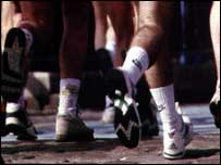 Running feet