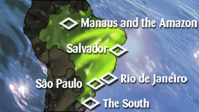 Map of Brazil