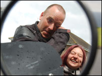 Liz Warden and Alan Head