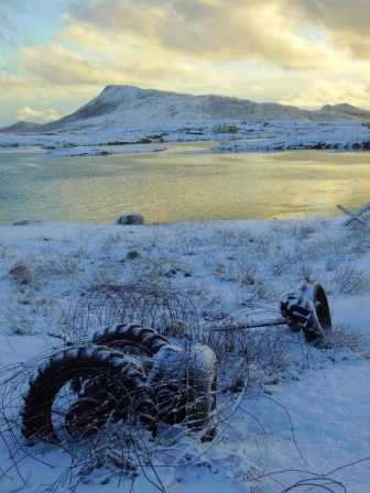 snow clad Eaval