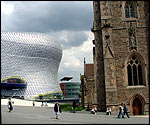 Selfridges and St Martin's Church