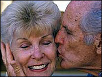 Casal de idosos