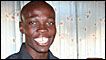Barth in an internet cafe in Benin